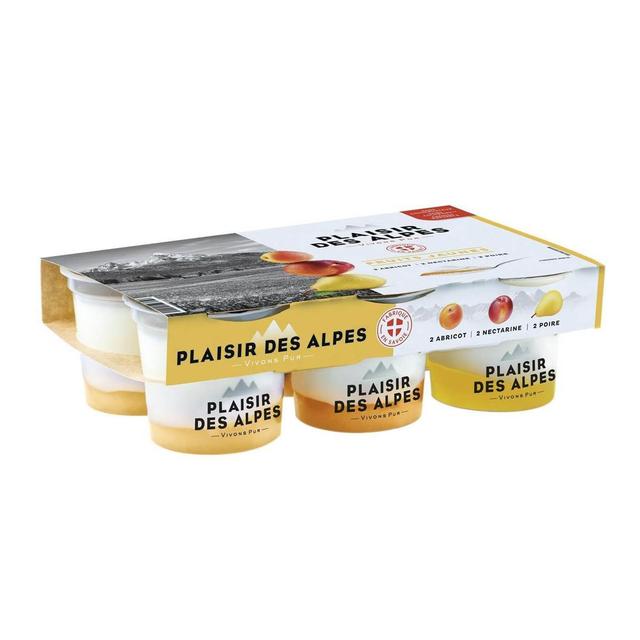 3277396125021 - Plaisir des Alpes - Yaourts sur lit de fruits jaunes