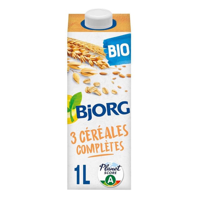 3229820805221 - Bjorg - Boisson Végétale 3 Céréales Complètes Bio