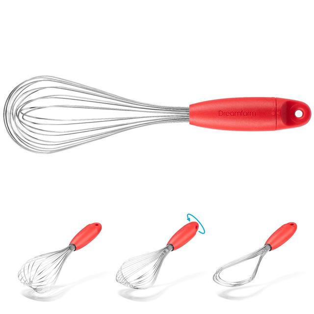 9334084005721 - Mastrad - Fouet rouge pliable