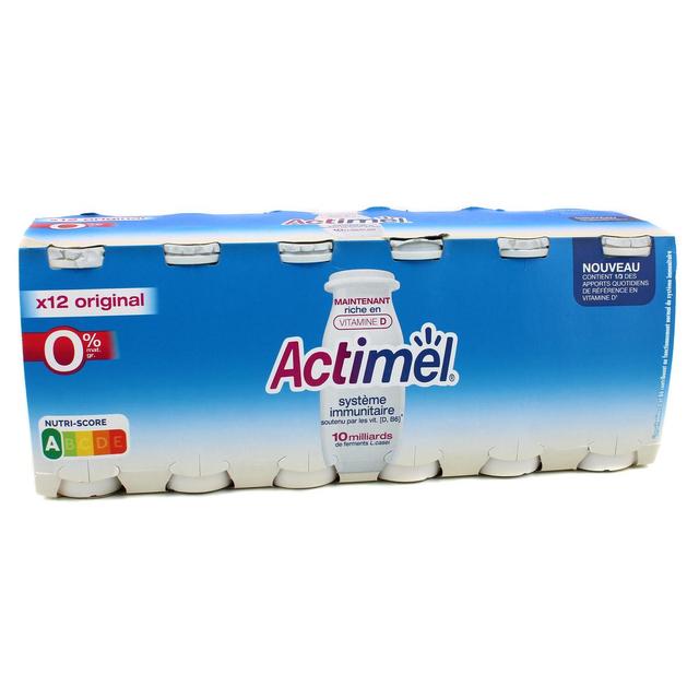 3033491326721 - Actimel - Yaourt à boire nature 0%mg