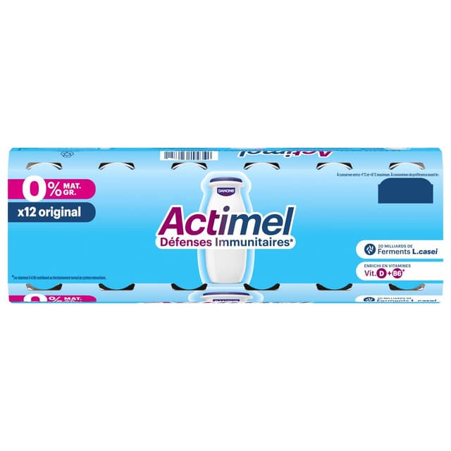 3033491326721 - Actimel - Yaourt à boire nature 0%mg