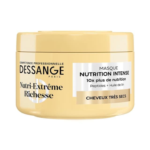 3600551177021 - Dessange - Masque Cheveux Anti-Dessèchement Nourrissant Céramide et Huile de Camélia