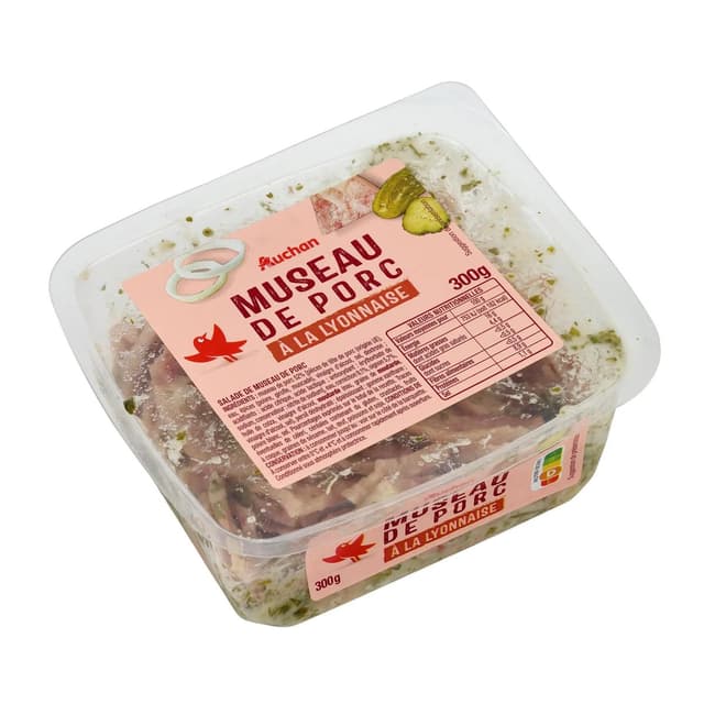 3596710447121 - Auchan - Salade de museau de porc à la Lyonnaise