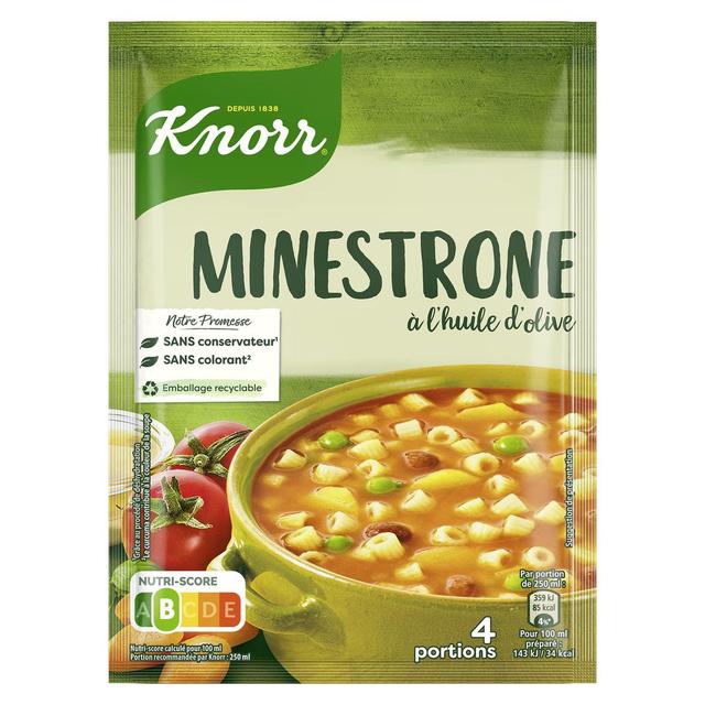 3011360007421 - Knorr - Soupe Minestrone à l'Huile d'Olive déshydratée