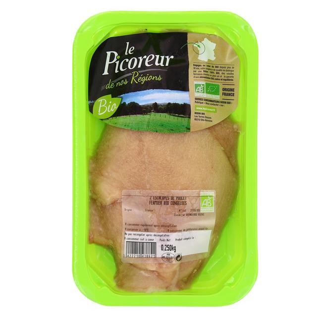 3422210438621 - Le Picoreur - Escalopes de poulet Bio
