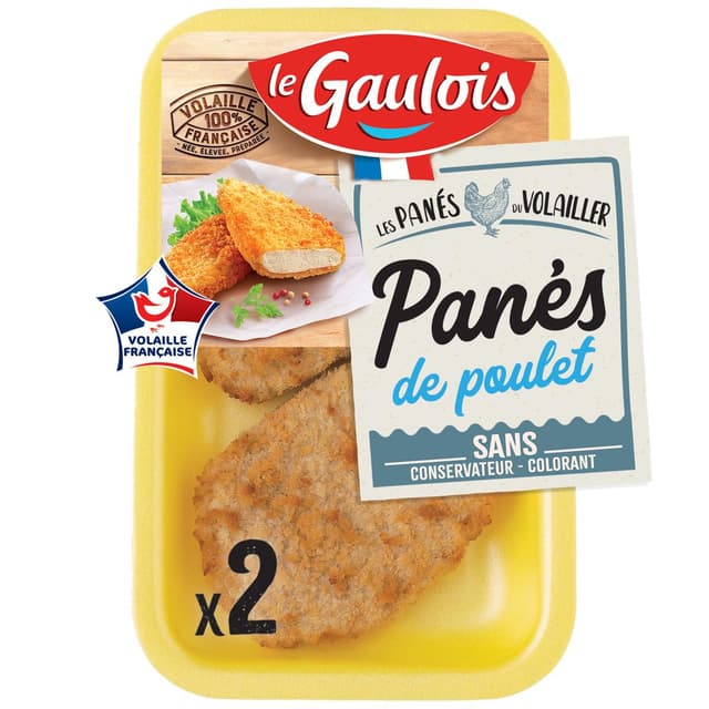 3266980138721 - Le Gaulois - Panés de Poulet