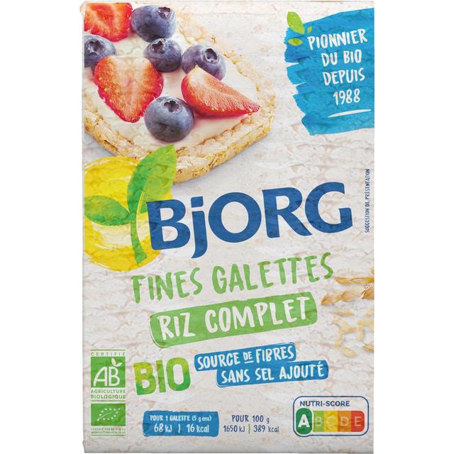 3229820189321 - Bjorg - Fines galettes de riz bio