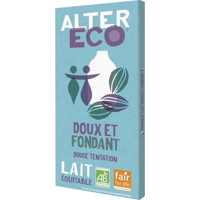 3700214610022 - Alter Eco - Commerce Equitable - Chocolat au lait doux et fondant Bio