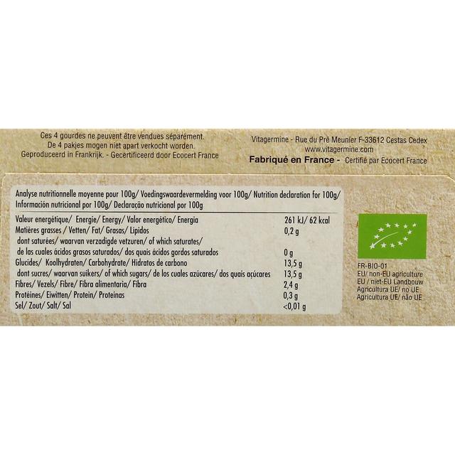 3288132600122 - Vitabio - Cool Fruits - Pomme, Acérola Bio - Purée de Fruits en gourde