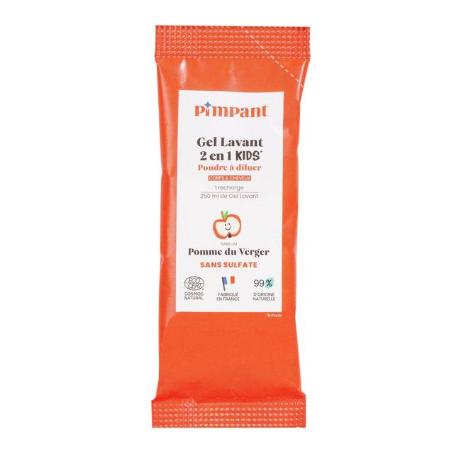 3760349450122 - Pimpant - Gel lavant Kids 2-en-1 pomme poudre