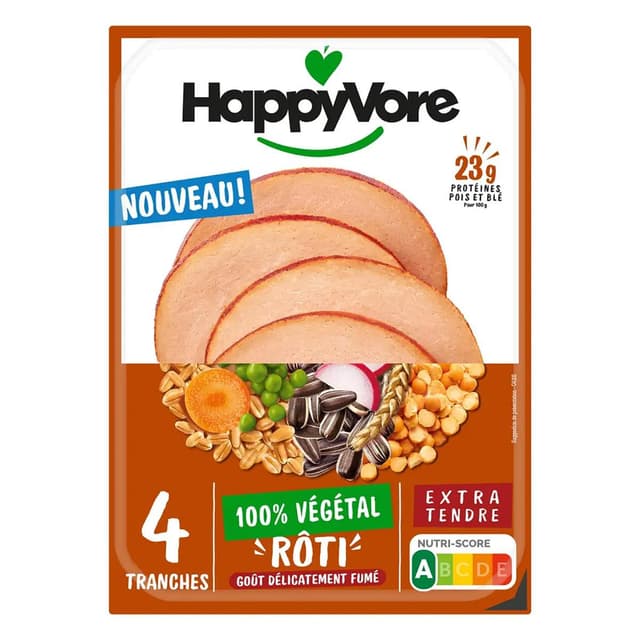 3667439000222 - HappyVore - Rôti Fumé Végétal