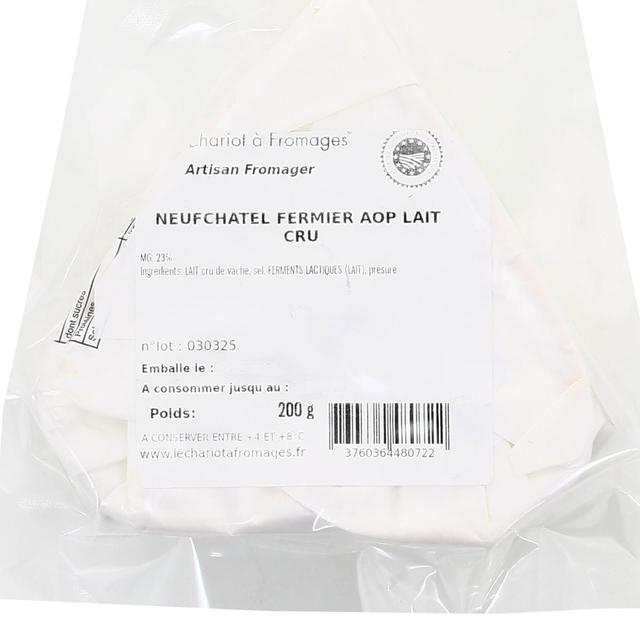 3760364480722 - Le Chariot à fromages, Artisan Fromager - Coeur de Neufchatel Fermier AOP