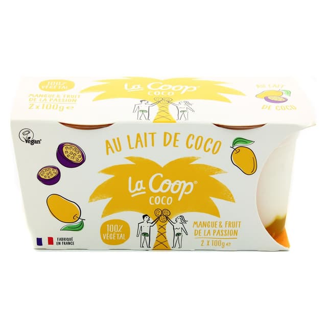 5060426811722 - La Coop Coco - Dessert végétal Mangue Passion
