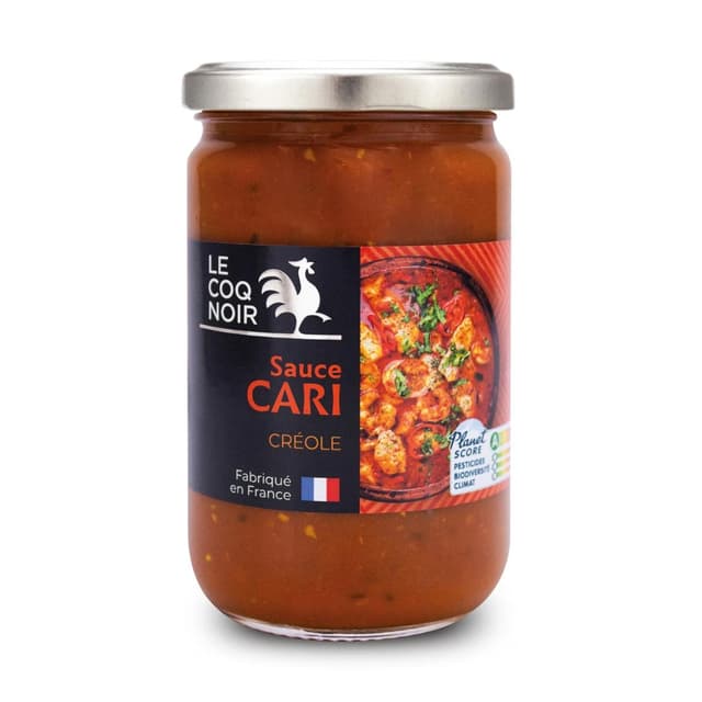 3269712402022 - Le Coq Noir - Sauce Cari Créole Bio en bocal
