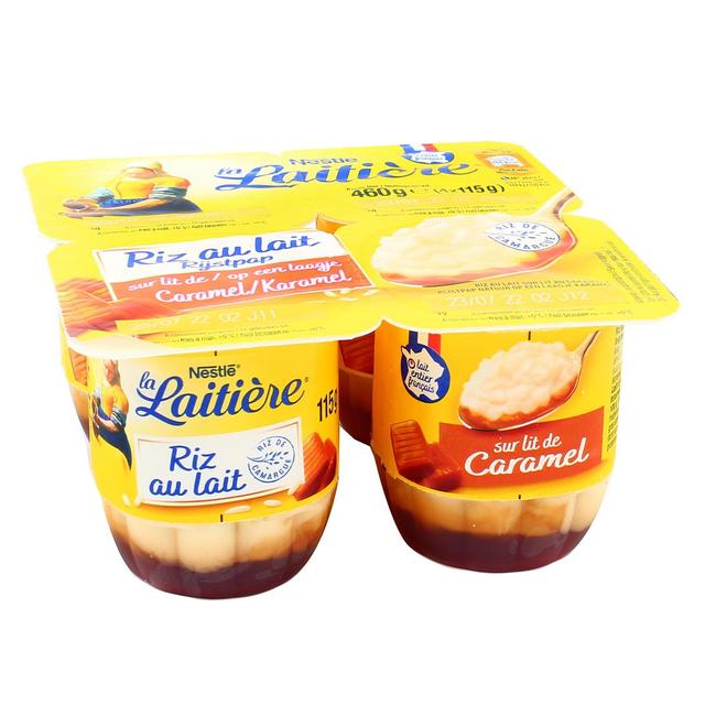 3023290003022 - La laitière - Riz au lait sur lit de caramel beurre salé