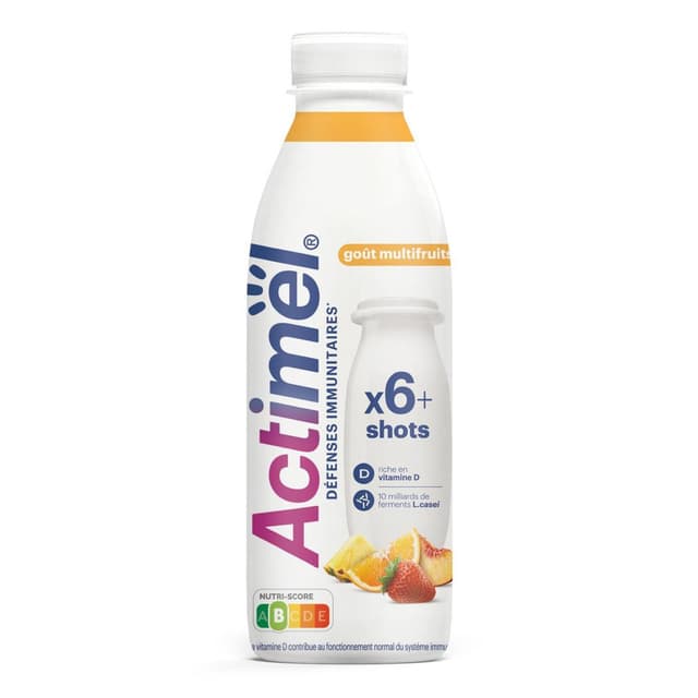 3033491943522 - Actimel - Yaourt à boire multifruits