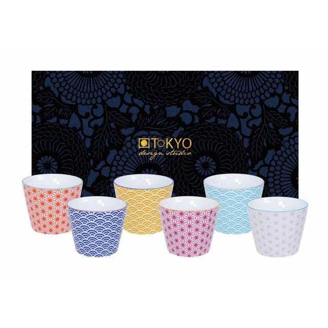 8719323533622 - Tokyo Design Studio - Coffret 6 tasses Star Waves 15708