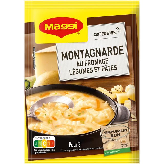 8445290754622 - Maggi - Soupe Montagnarde- Au Fromage, Légumes et Pâtes