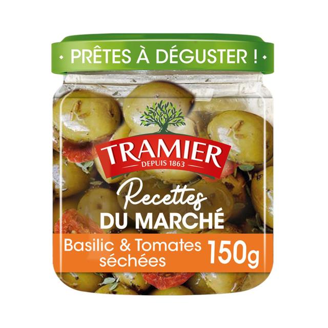 3017239005222 - Tramier - Olives Marinade basilic et tomates séchées - Recette du Marché