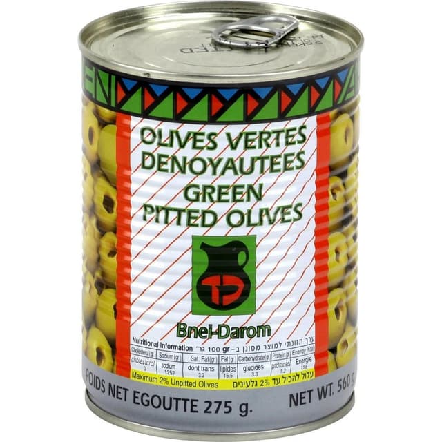 7290002015222 - Yarden - Olives vertes dénoyautées