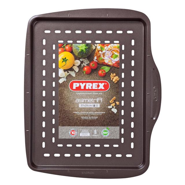 3426470275422 - Pyrex - Plat à pizza rectangulaire métal Asimetria