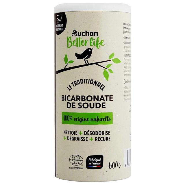 3596710497522 - Auchan Better Life - Bicarbonate de soude écologique en salière