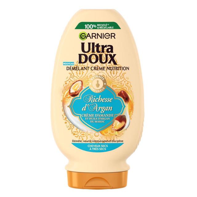 3600542417822 - Garnier - Ultra Doux - Après-Shampooing Disciplinant Cheveux Très Secs Richesse Argan