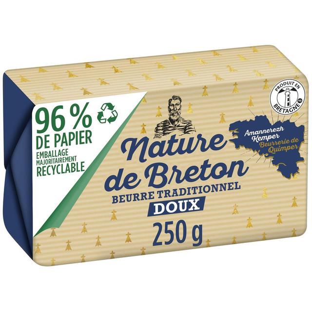 3700342358322 - Nature de Breton - Beurre doux 82%mg