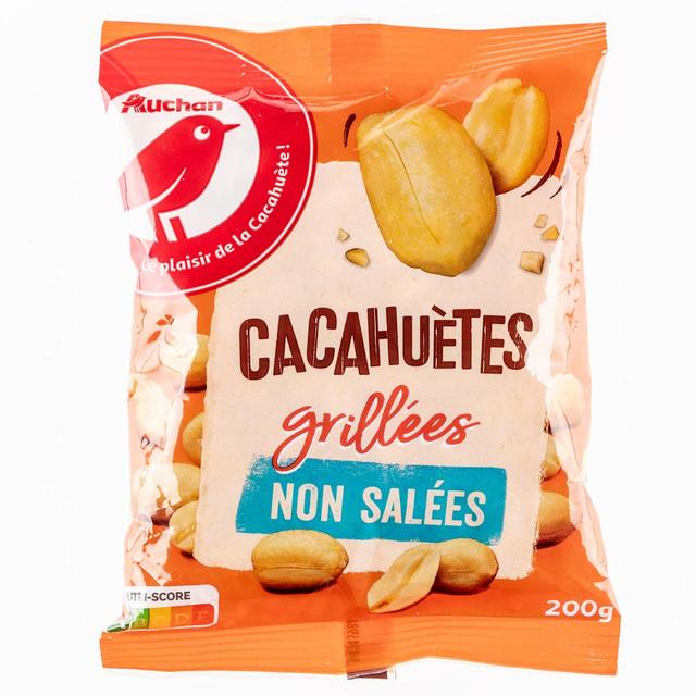 8435177059322 - Auchan - Cacahuètes grillées sans sel ajouté