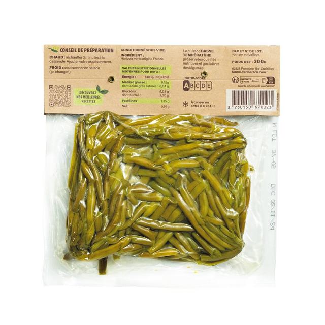 3760150670023 - Ferme Vermersch - Haricots Verts Extra-Fins Cuits