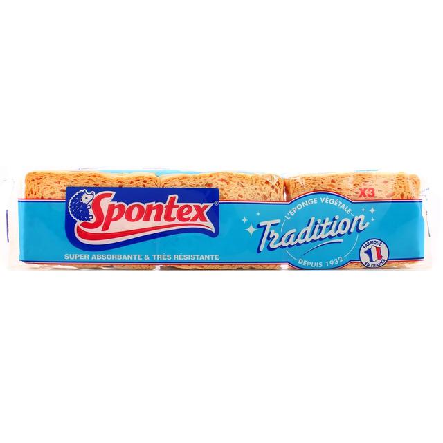 3011261010223 - Spontex - Eponges végétales tradition n°2