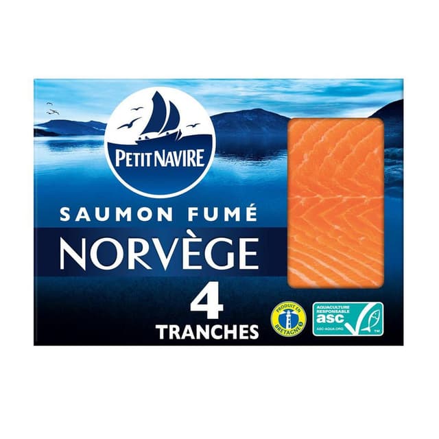 3760253430623 - Petit Navire - Saumon Fumé de Norvège