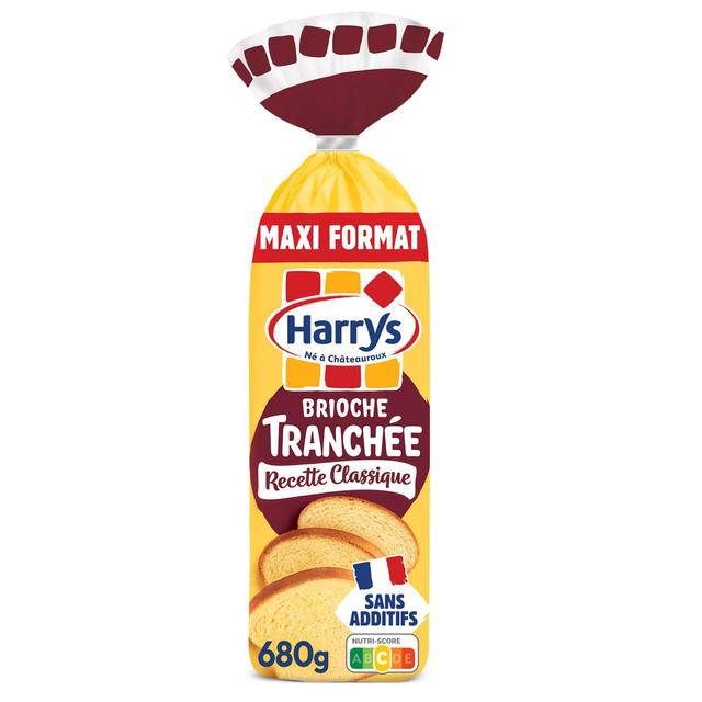 3228857001323 - Harrys - Brioche Tranchée Recette Classique Nature Sans Additif