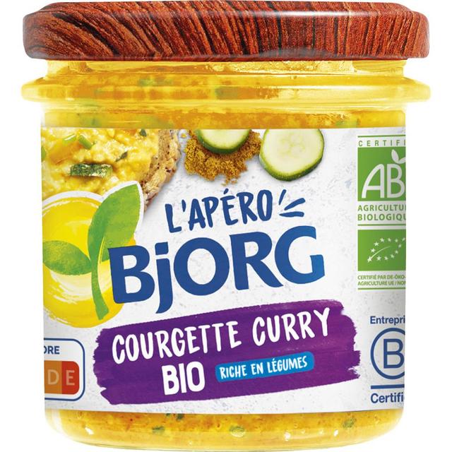 3229820791623 - Bjorg - Courgette Curry Bio - Apéro à tartiner