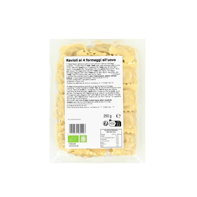 8022230062223 - Oggi Cucino - Raviolis aux 4 fromages Bio