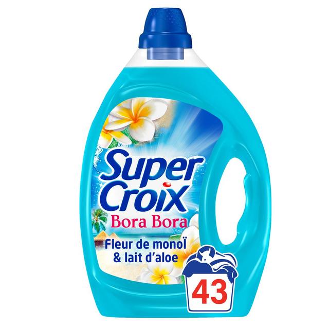 3178041332323 - Super Croix - Lessive liquide Bora Bora énergisant 43 lavages