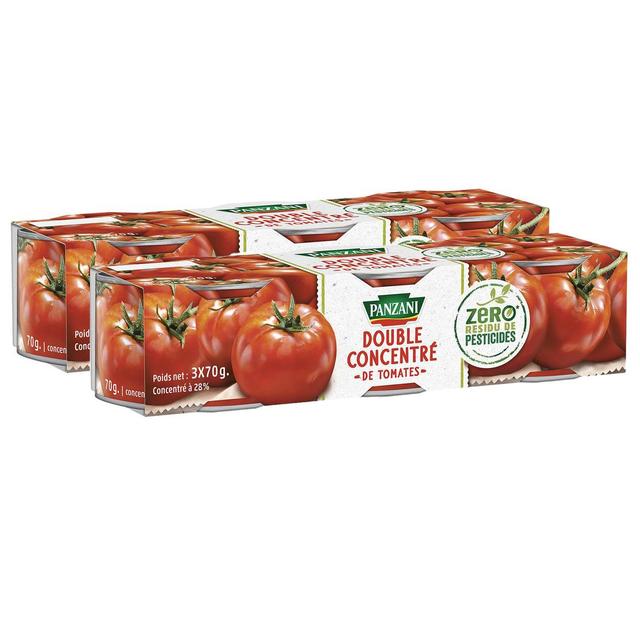 2050000405723 - Panzani - Double Concentré De Tomates Zero Résidu de Pesticides