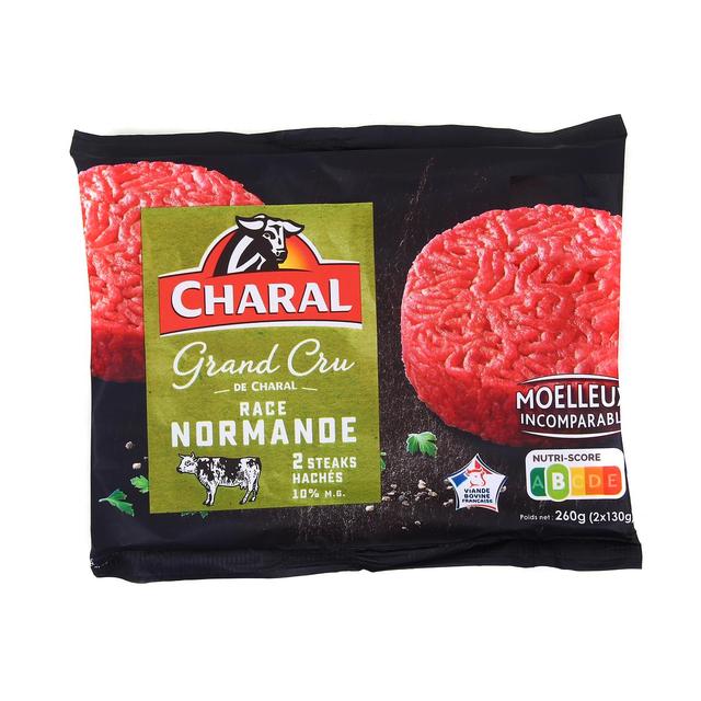 3181238955823 - Charal - Steaks Hachés 10%MG Race Normande Grand Cru