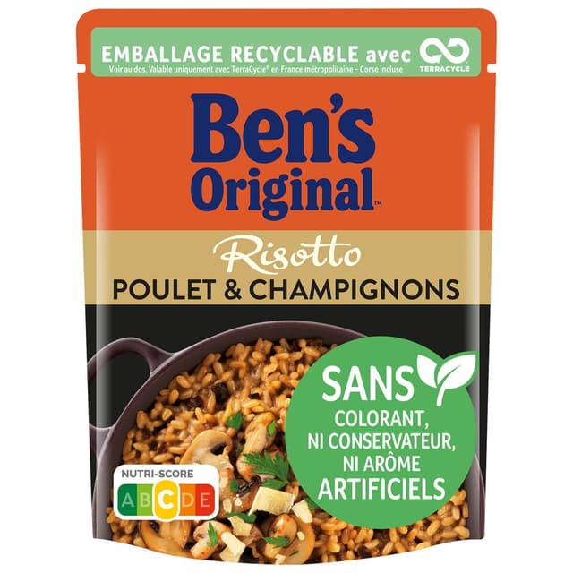 3487400005823 - Ben's Original - Risotto Micro-Ondes Express Poulet Champignons