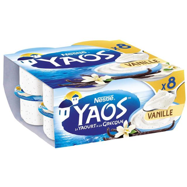 3023290038123 - Yaos - Yaourt à la Grecque Vanille