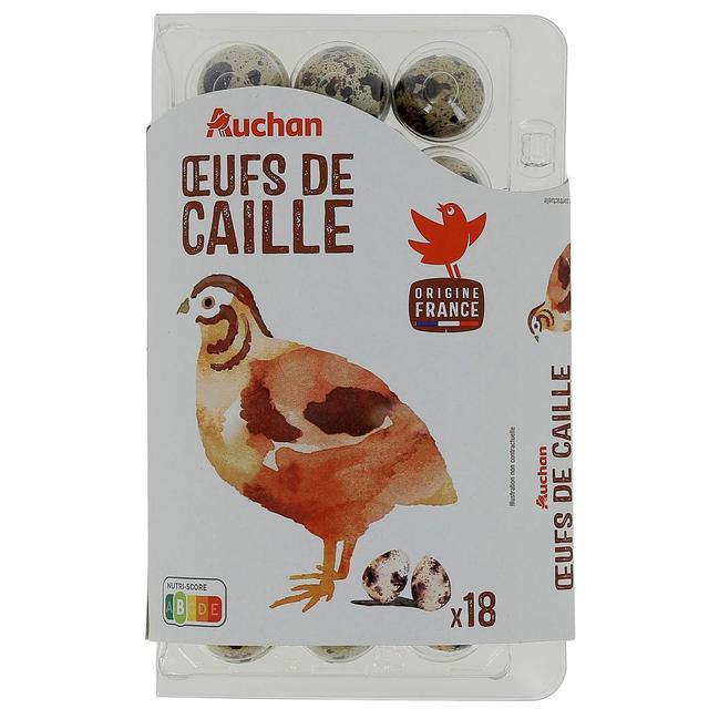 3596710439423 - Auchan - Oeufs de cailles
