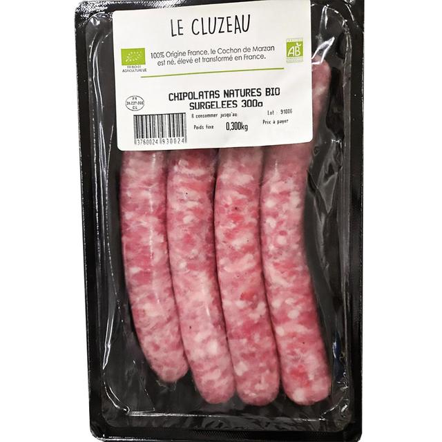 3760024930024 - Le Cluzeau - Chipolatas Bio