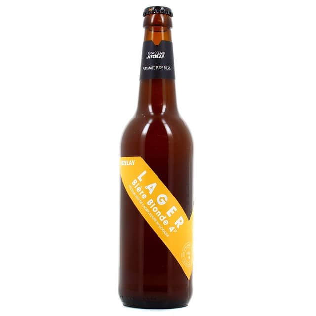 3760222500524 - Brasserie De Vezelay - Bière Lager Bio 4°