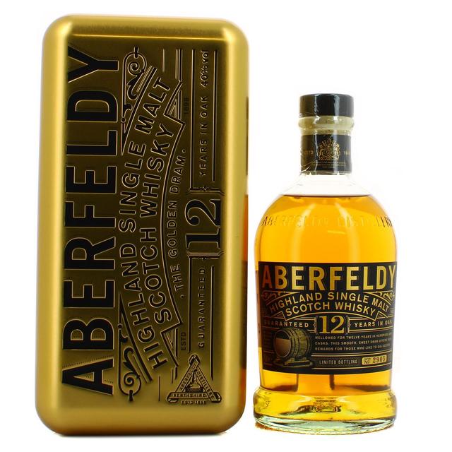 7640171030524 - Aberfeldy - Scotch whisky single highland malt 12 ans étui métal