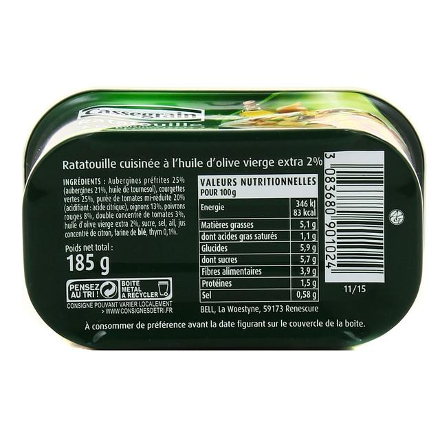 3083680901024 - Cassegrain - Ratatouille cuisinée à la provençale