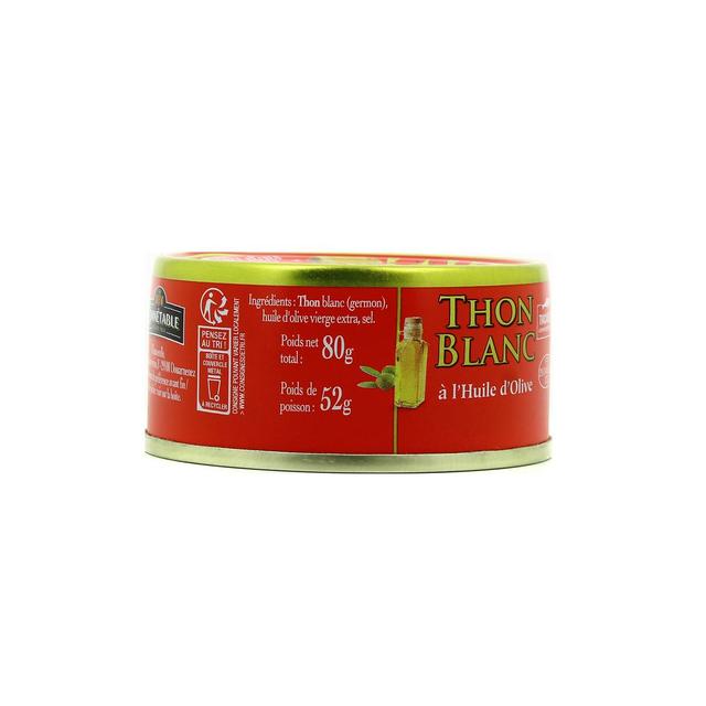 3263670041224 - Connetable - Thon Blanc à l'Huile d'Olive VIerge Extra