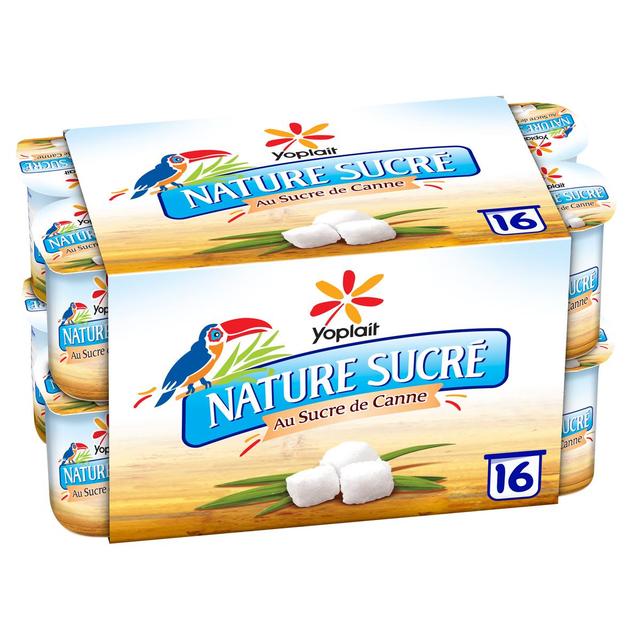 3329770052024 - Yoplait - Yaourt Nature au Sucre de Canne