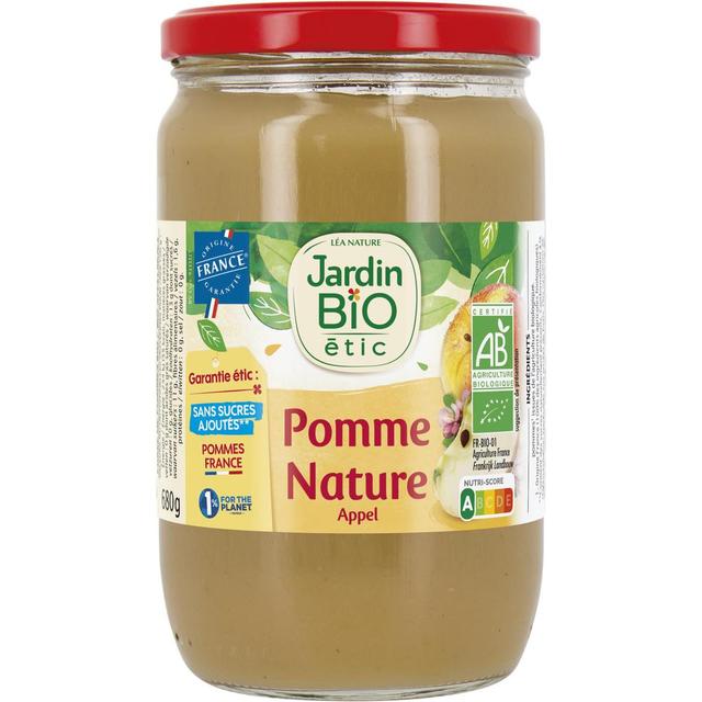 3760020502324 - Jardin Bio Etic - Purée de Pommes bio sans sucres ajoutés