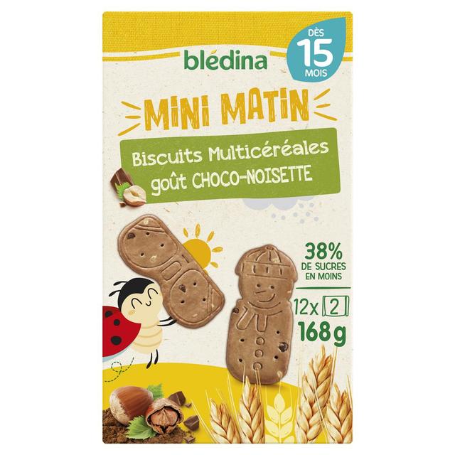 3041091902924 - Blédina - 24 Biscuits Multicéréales Choco Noisette Dès 15 mois
