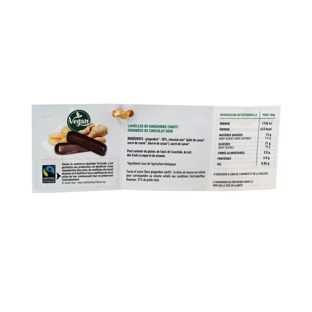 3760077186324 - Saveurs & Nature - Gingembrettes chocolat noir bio